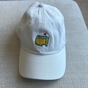 White Masters Golf Cap - UNISEX